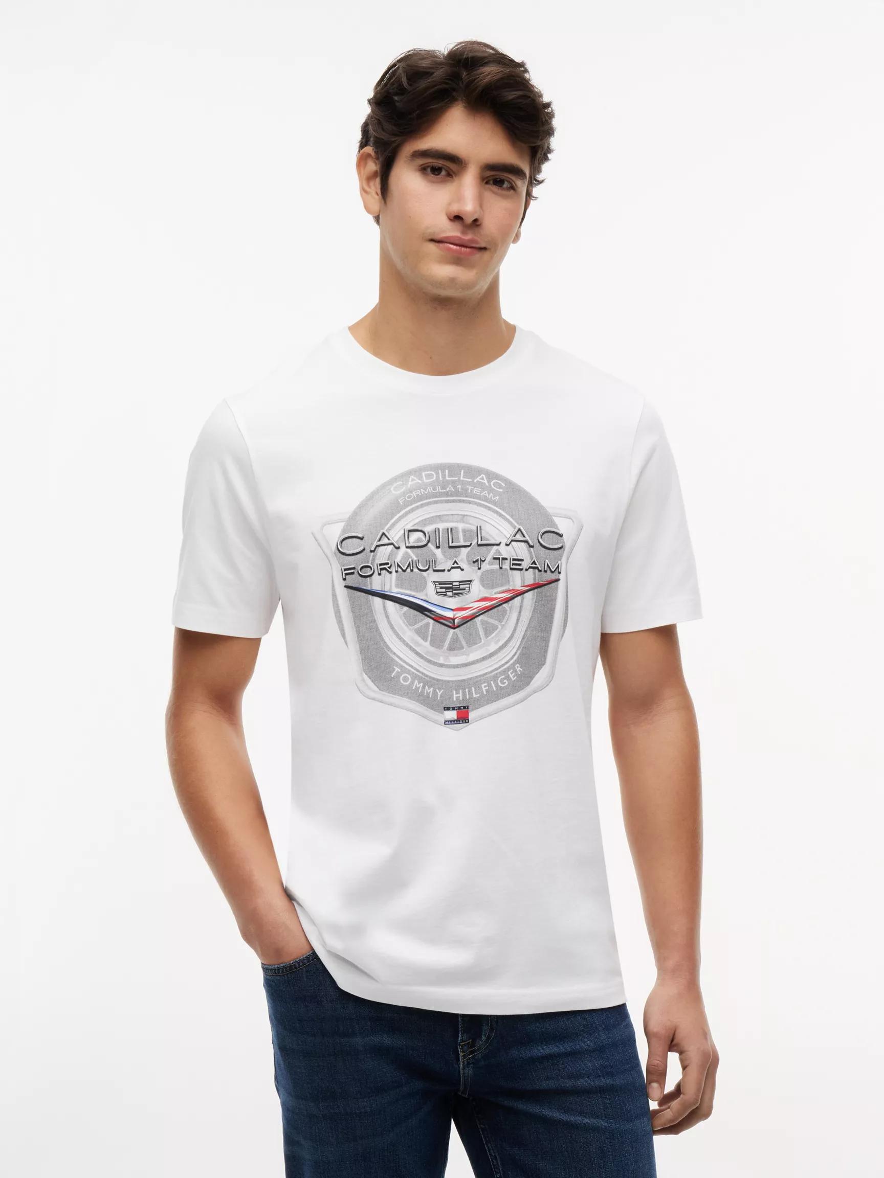 Tommy x Cadillac F1® Team Tire T-Shirt by TOMMY HILFIGER