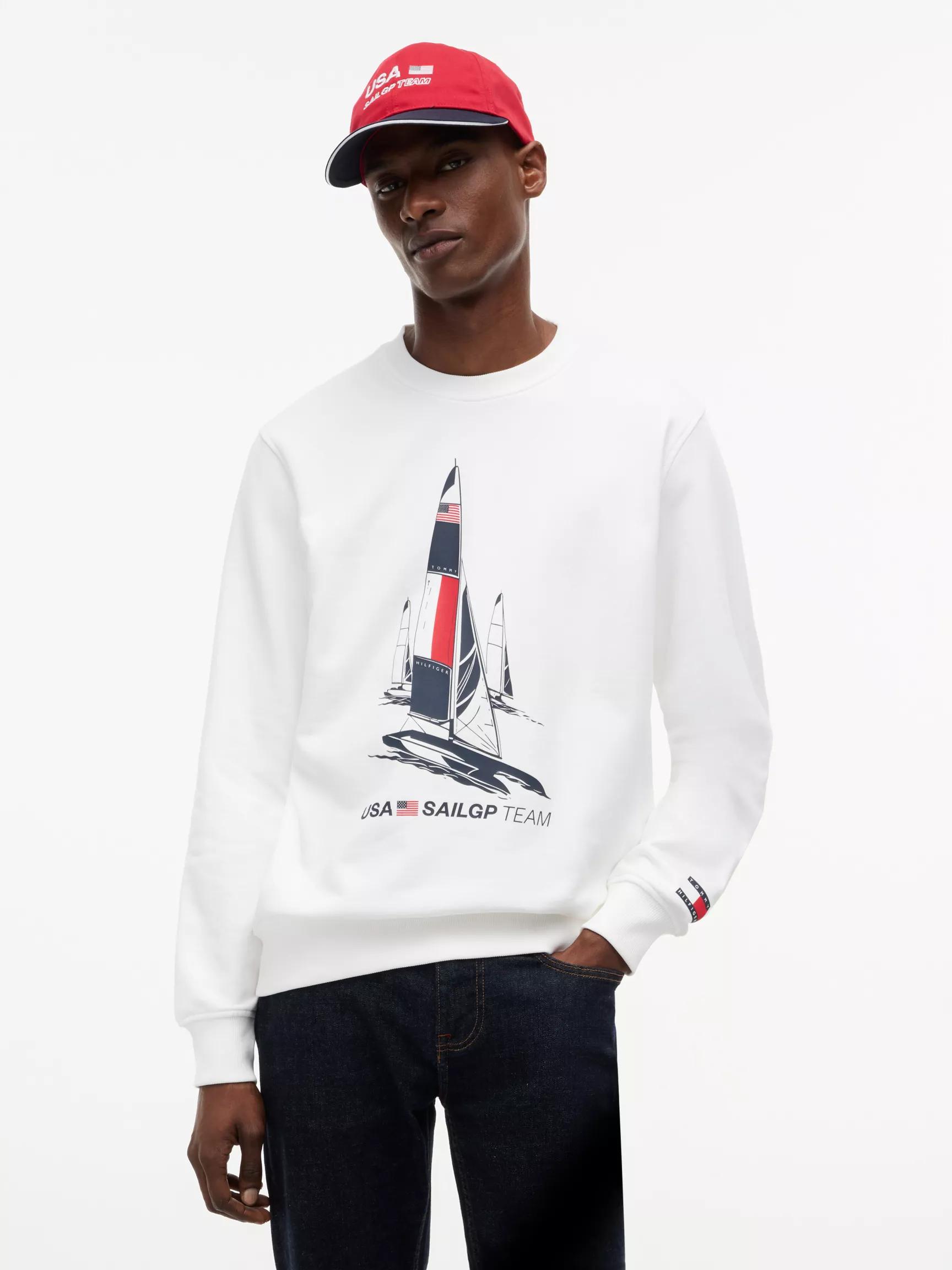Tommy x US SailGP Team Boat Sweatshirt by TOMMY HILFIGER