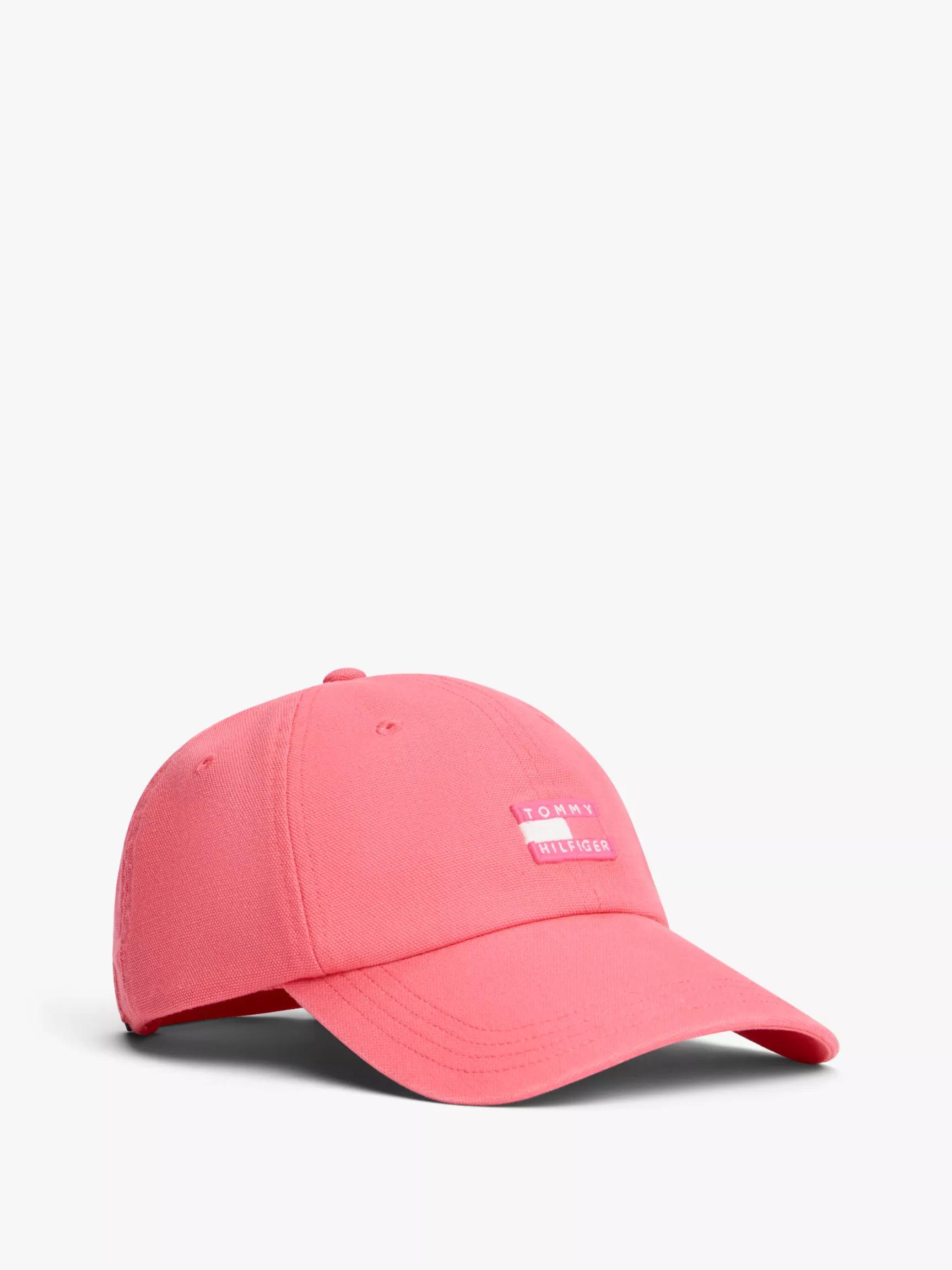 Tonal Flag Logo Canvas Baseball Cap by TOMMY HILFIGER