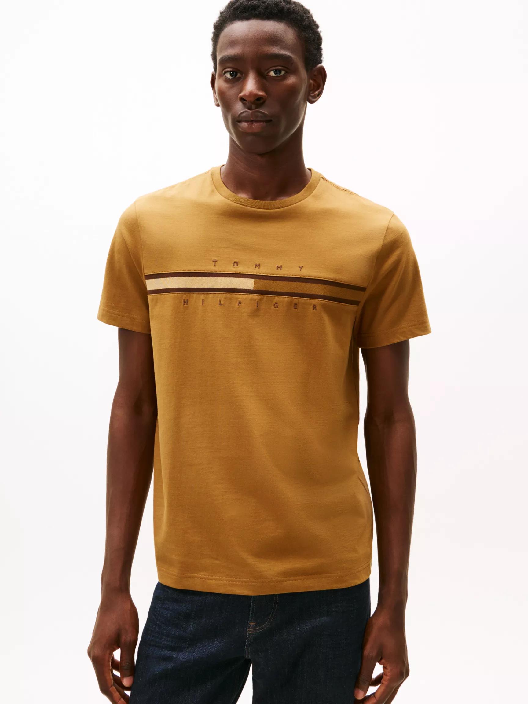 Tonal Flag Logo T-Shirt by TOMMY HILFIGER