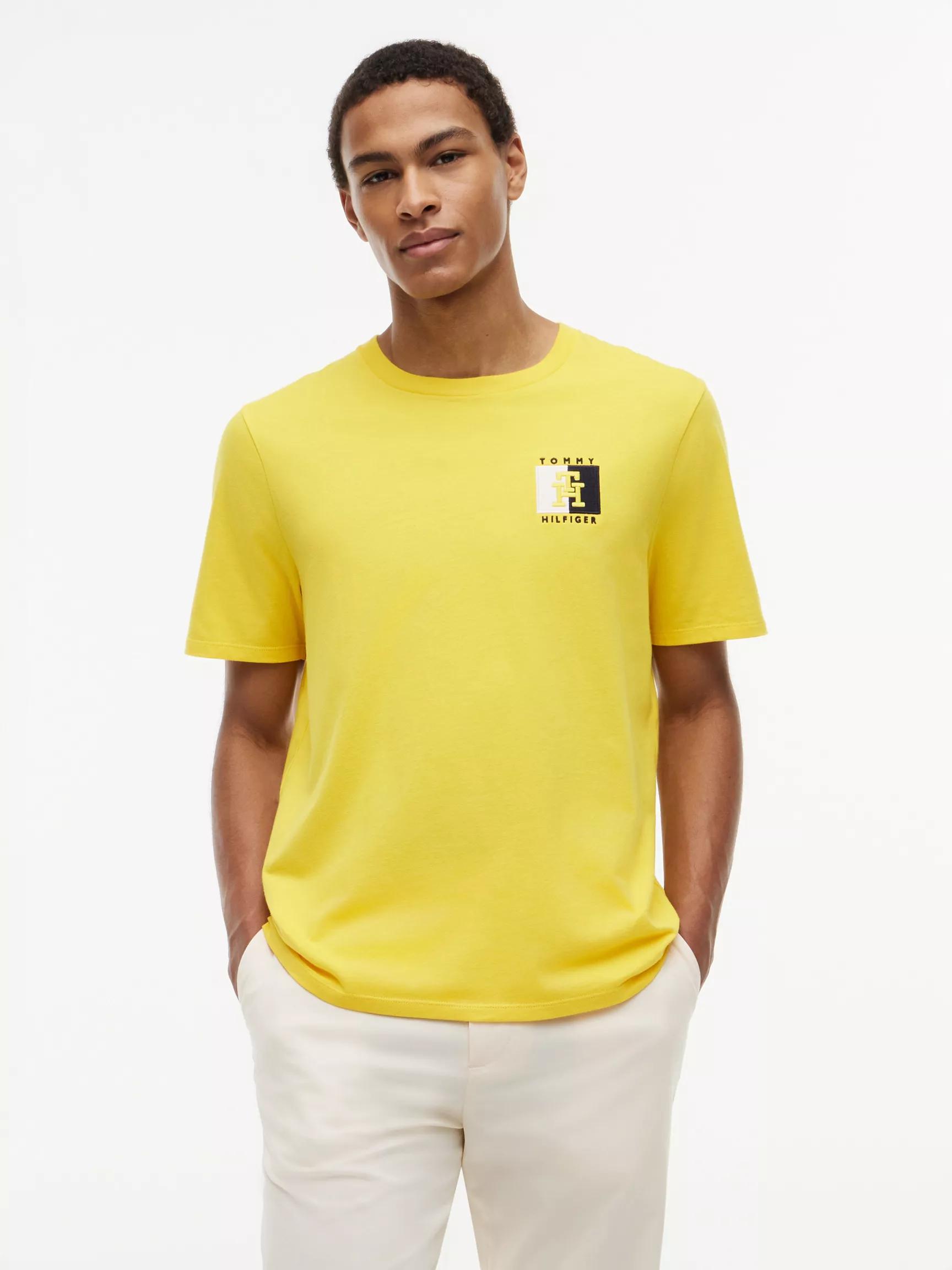 Two-Tone Flag Logo T-Shirt by TOMMY HILFIGER