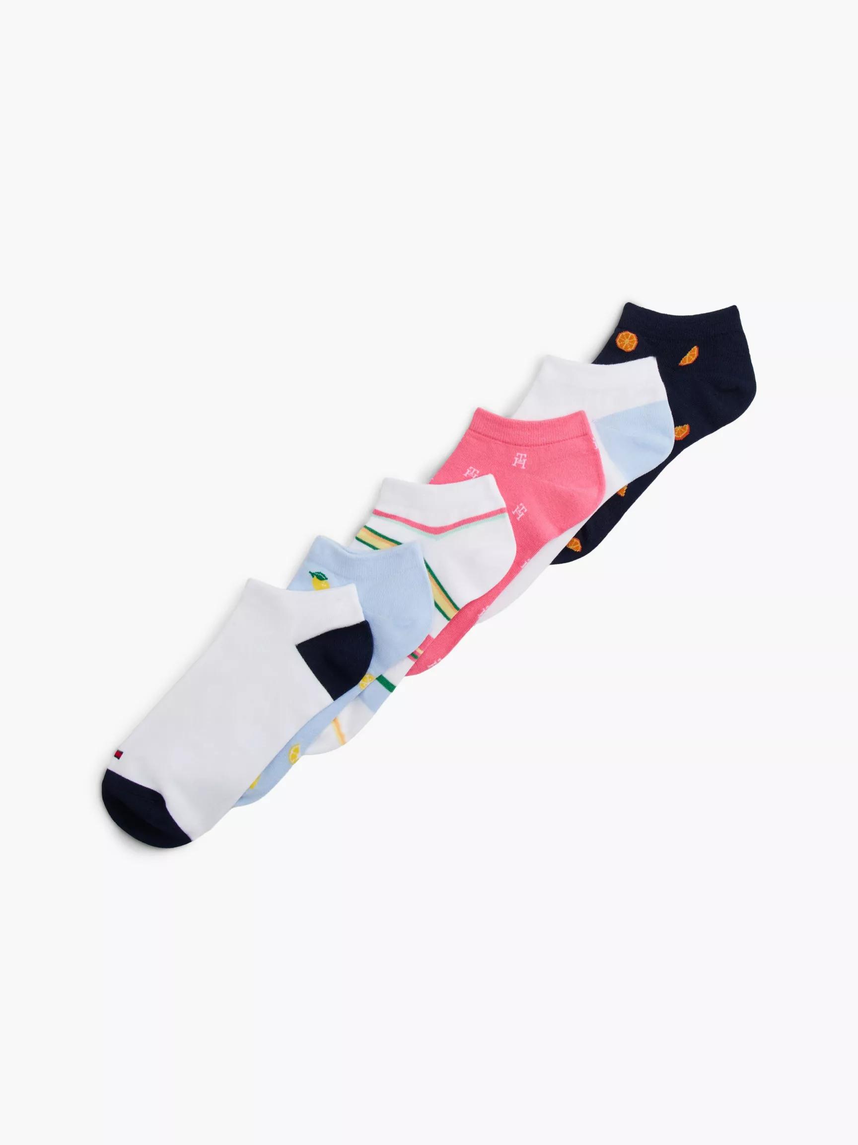 Variety Print Ankle Sock 6-Pack by TOMMY HILFIGER