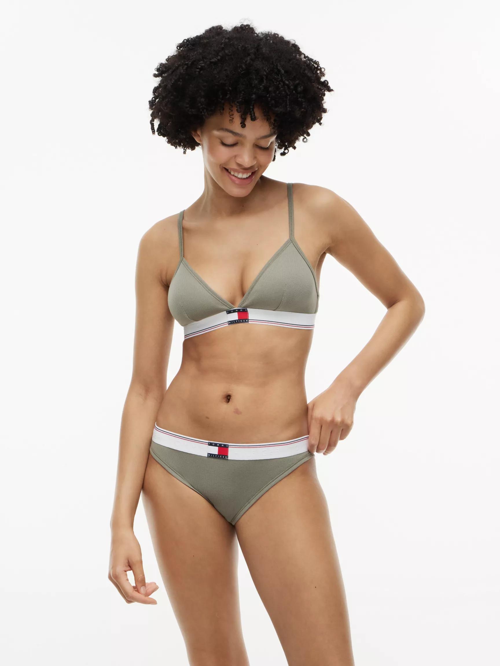 Varsity Rib-Knit Bikini Brief by TOMMY HILFIGER