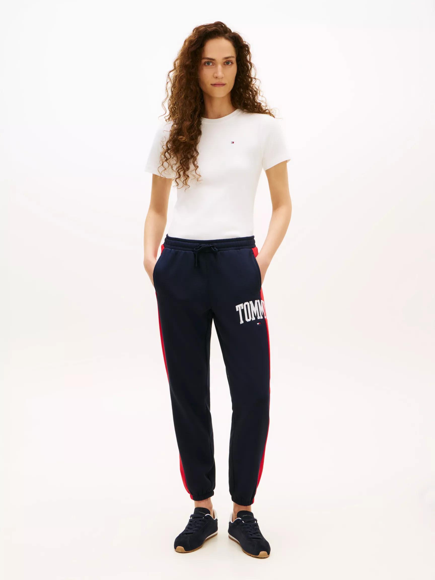 Varsity Tommy Logo Colorblock Sweatpant by TOMMY HILFIGER