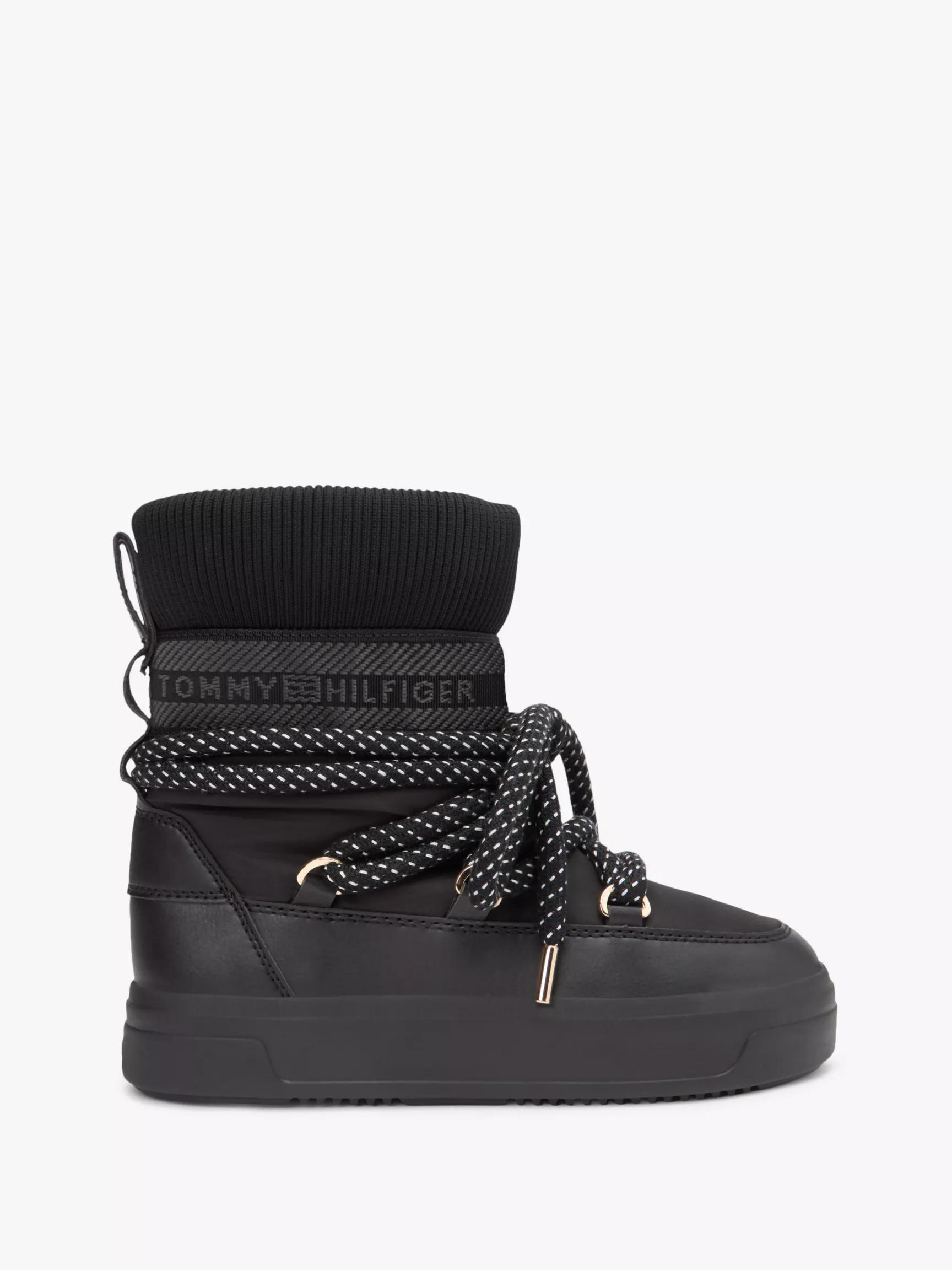 Water-Repellent Lace-Up Snow Boot by TOMMY HILFIGER