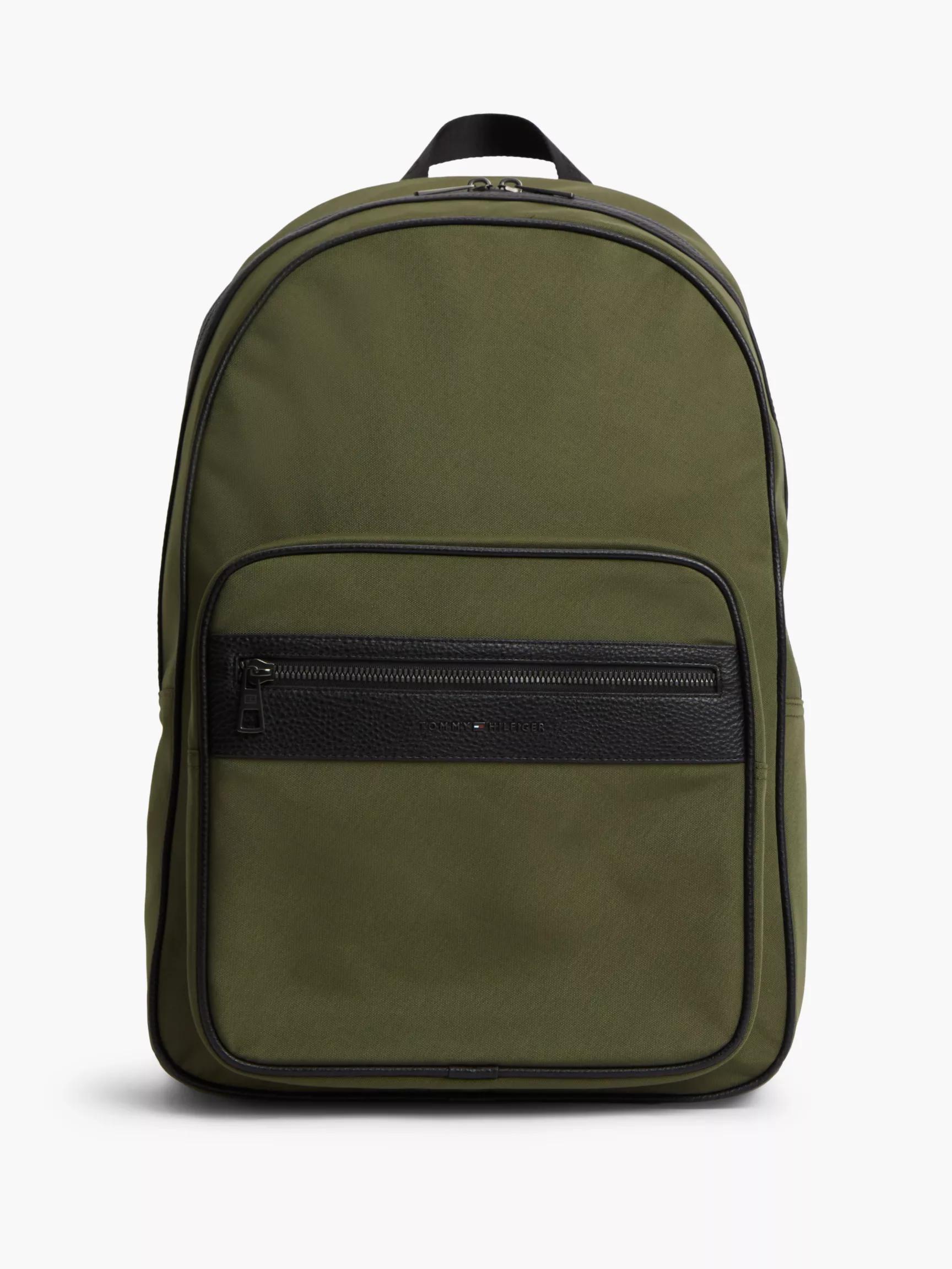 Water-Repellent Mixed-Media Backpack by TOMMY HILFIGER