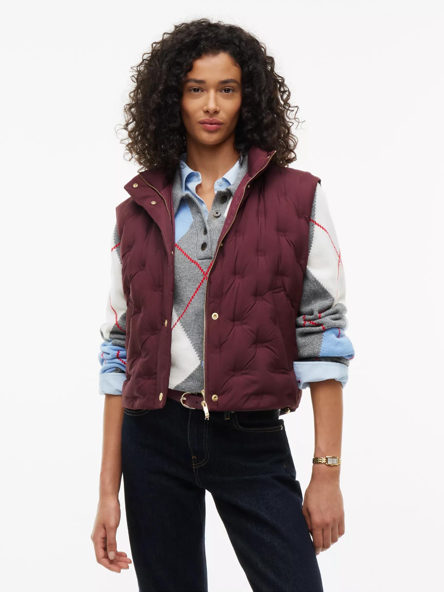 Water-Repellent Quilted Down Vest by TOMMY HILFIGER