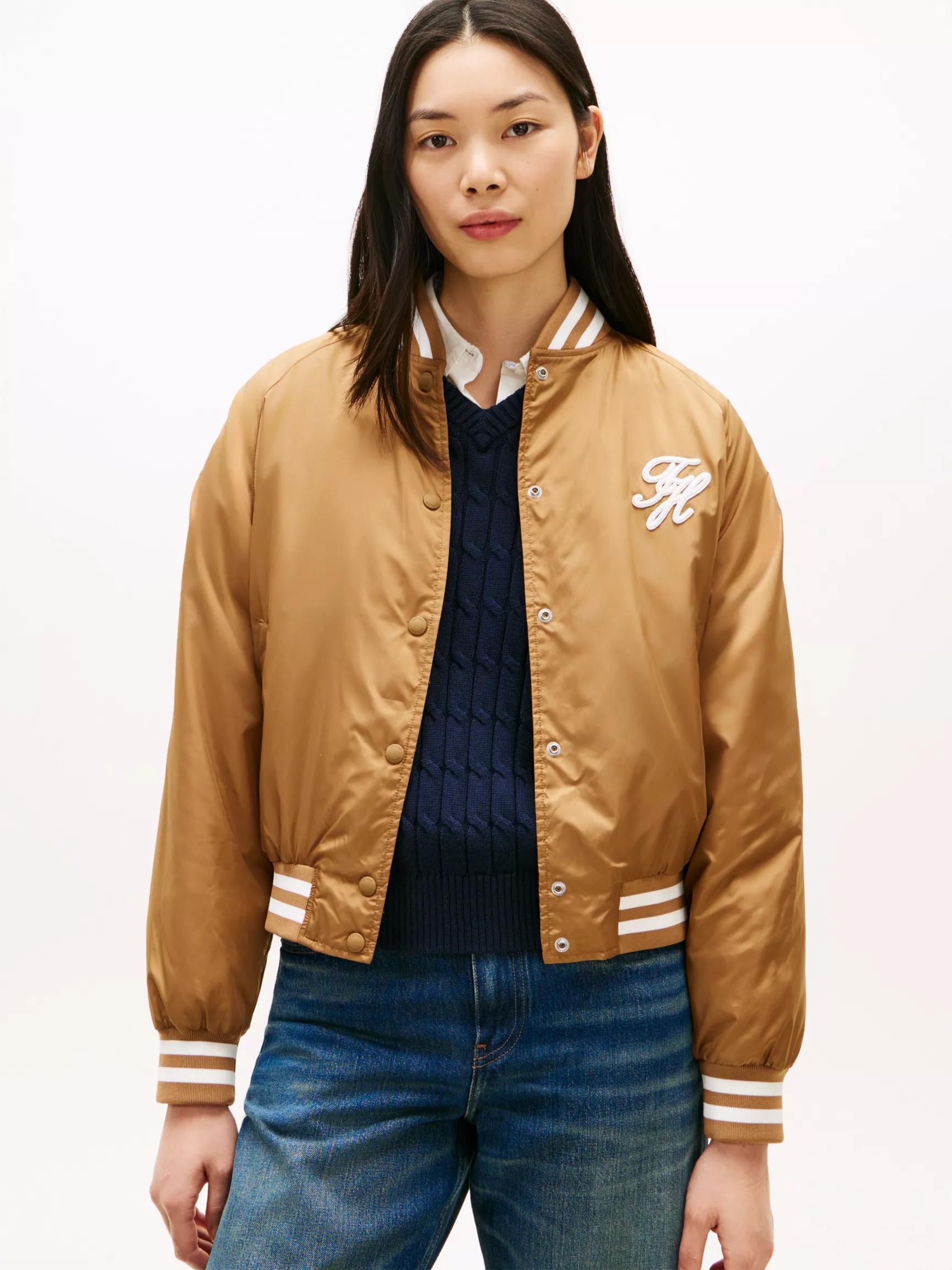 Water-Repellent Varsity Bomber Jacket by TOMMY HILFIGER