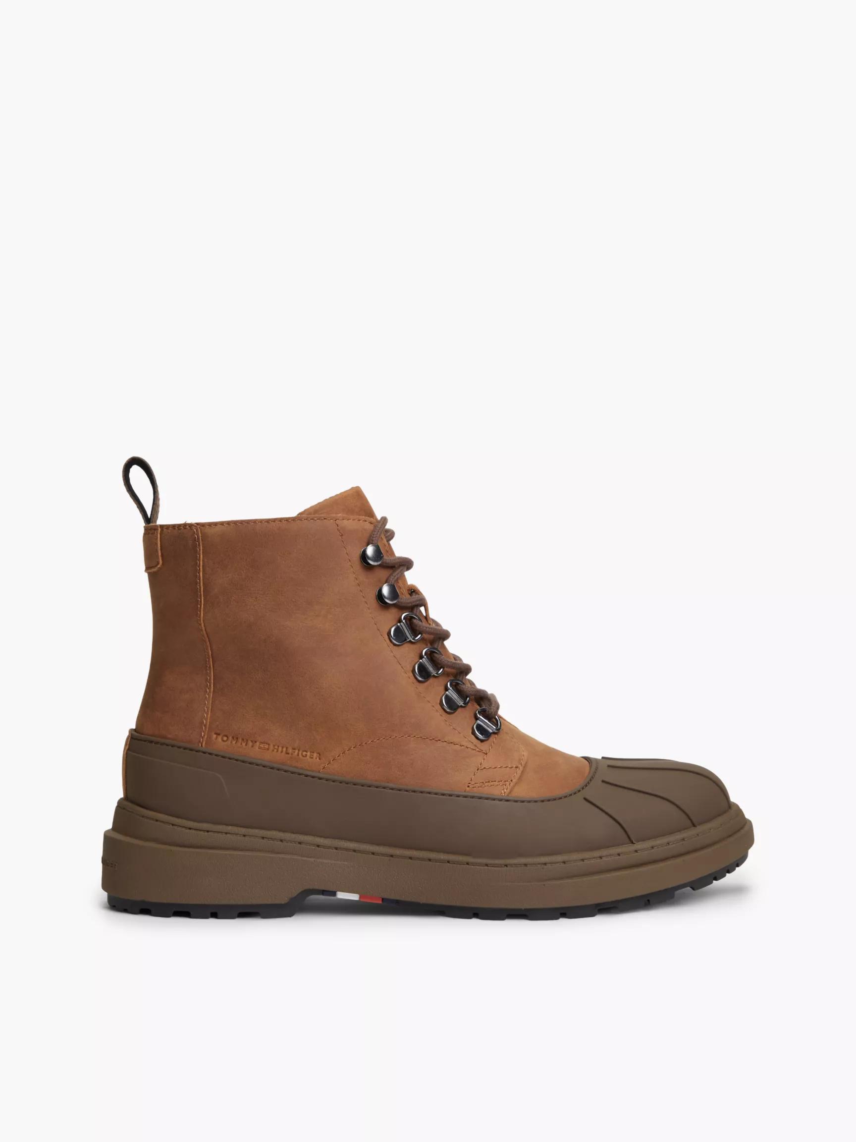 Waterproof Leather Duck Boot by TOMMY HILFIGER