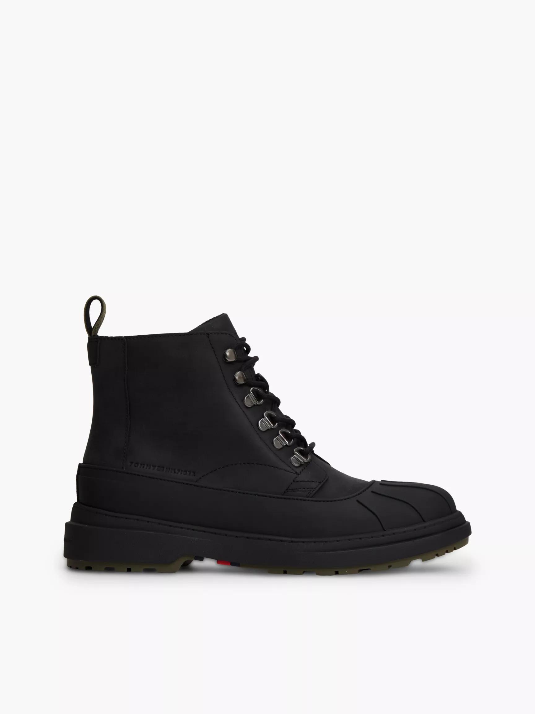 Waterproof Leather Duck Boot by TOMMY HILFIGER