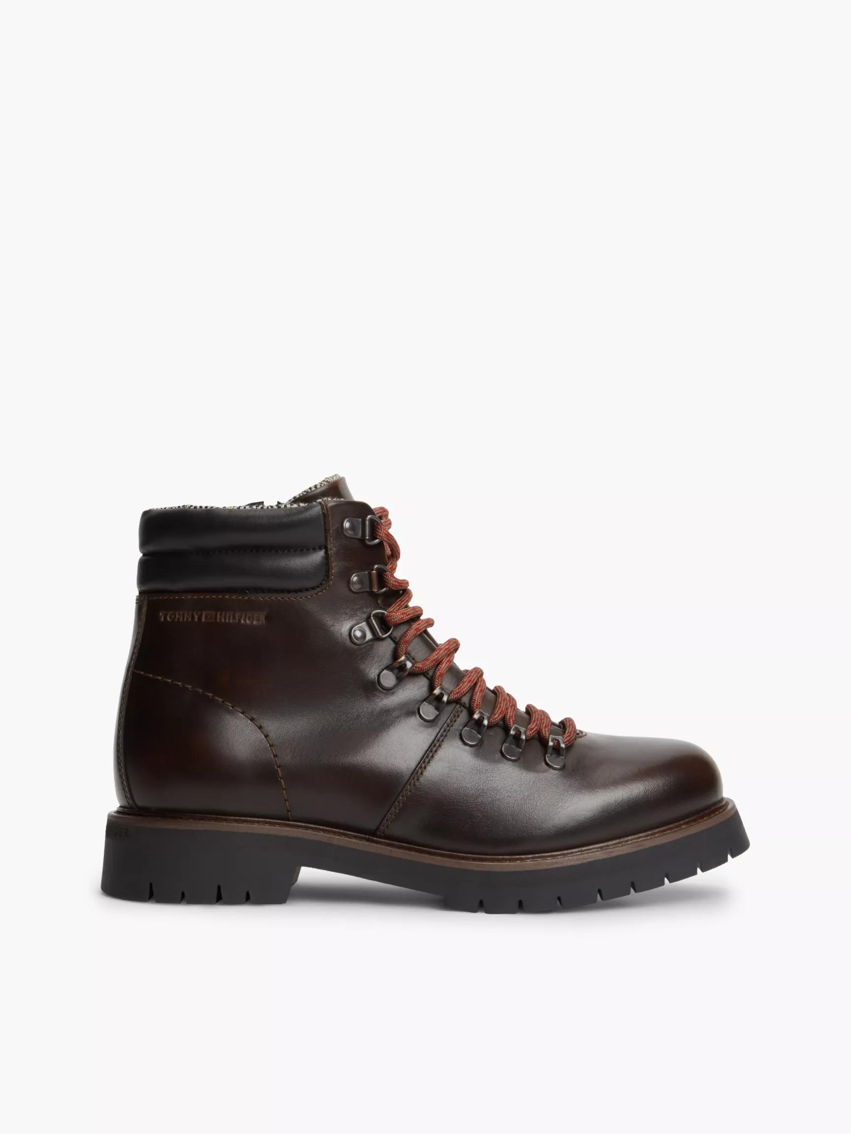Waterproof Leather Lace-Up Boot by TOMMY HILFIGER