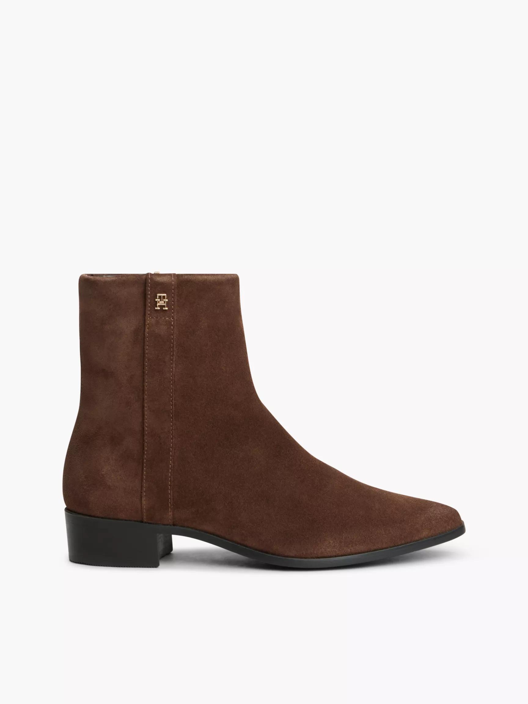 Waxed Suede Ankle Boot by TOMMY HILFIGER