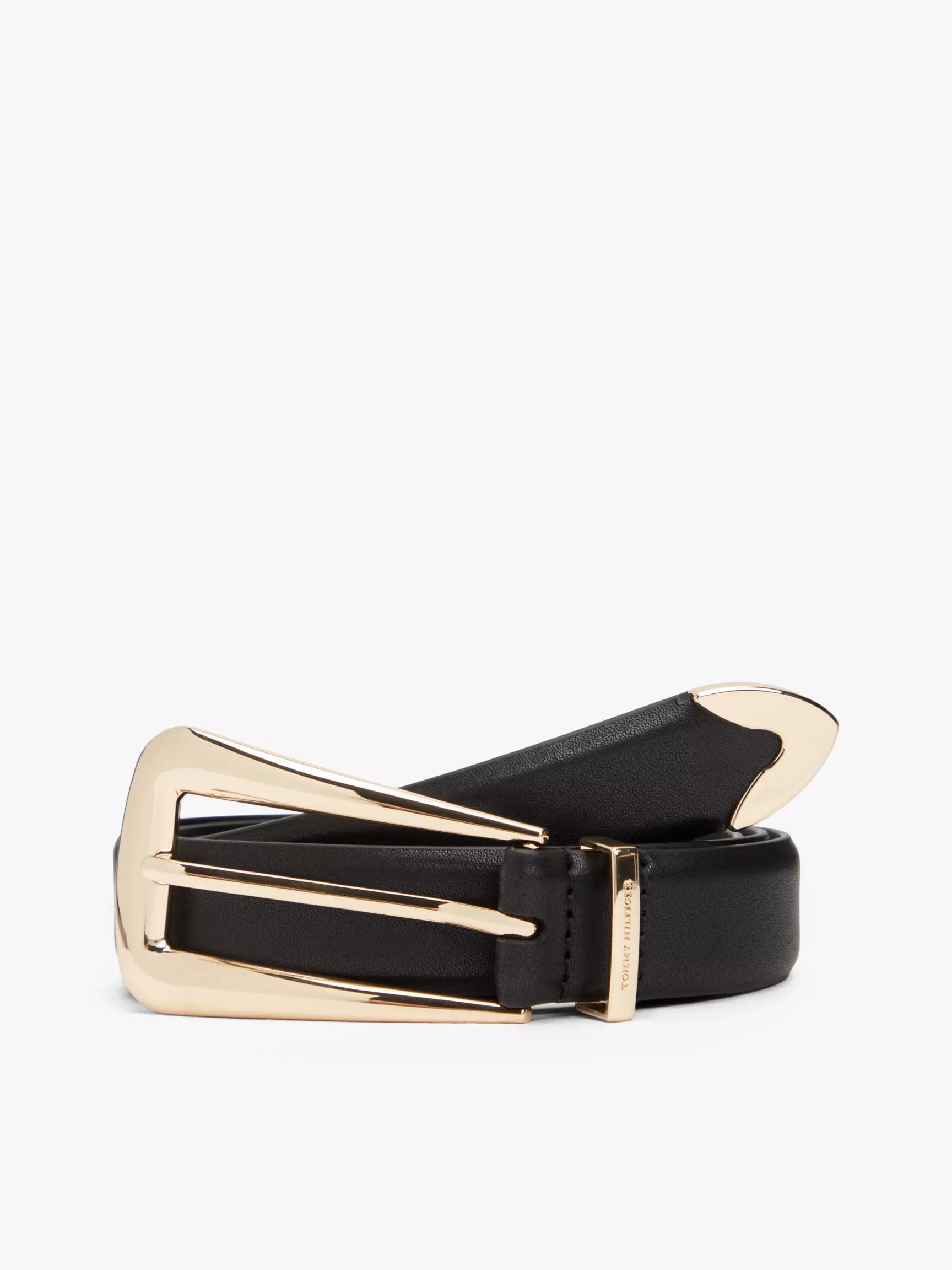 Western Hardware Leather Belt by TOMMY HILFIGER