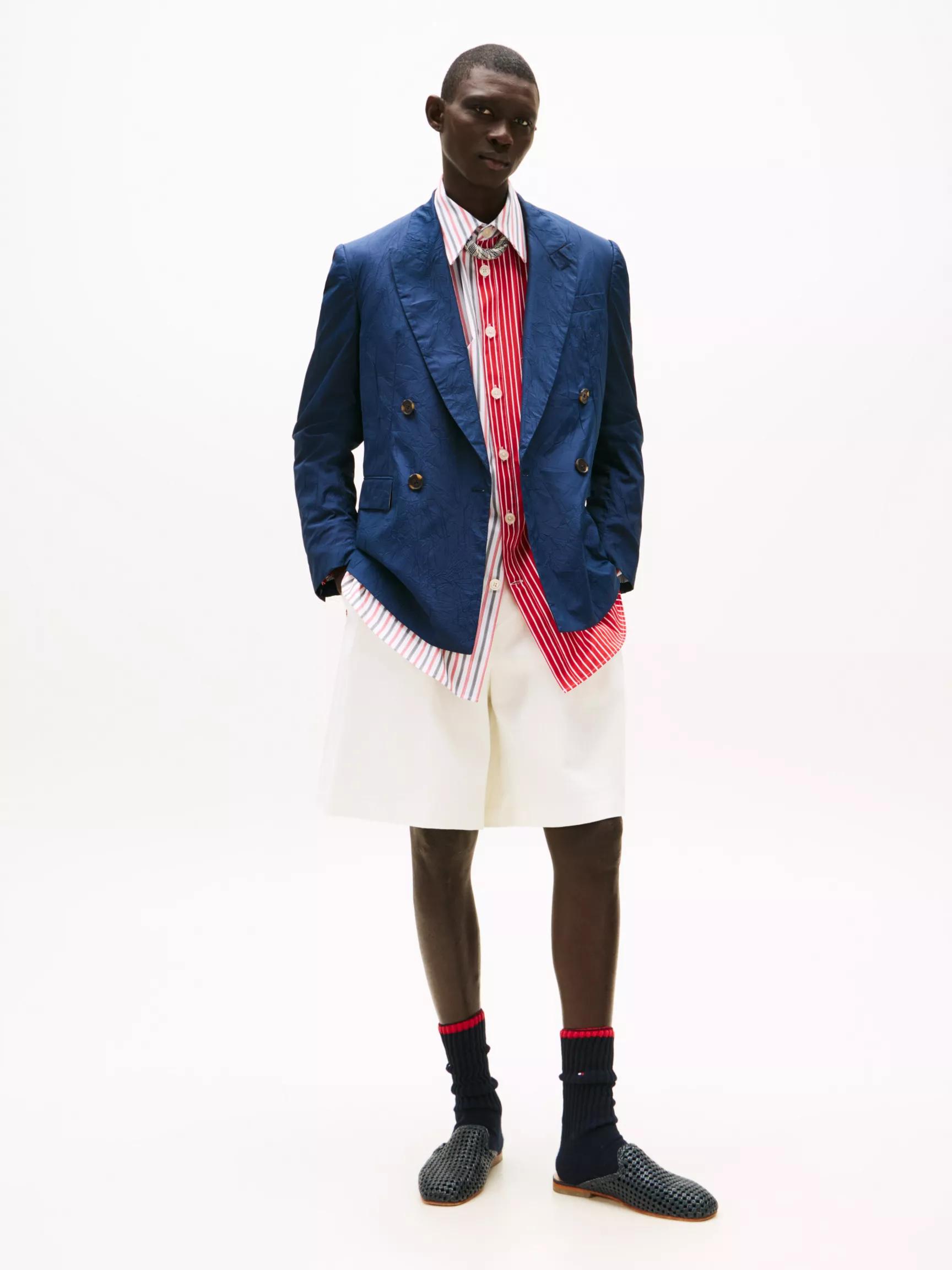 Wide-Leg Chino Short by TOMMY HILFIGER