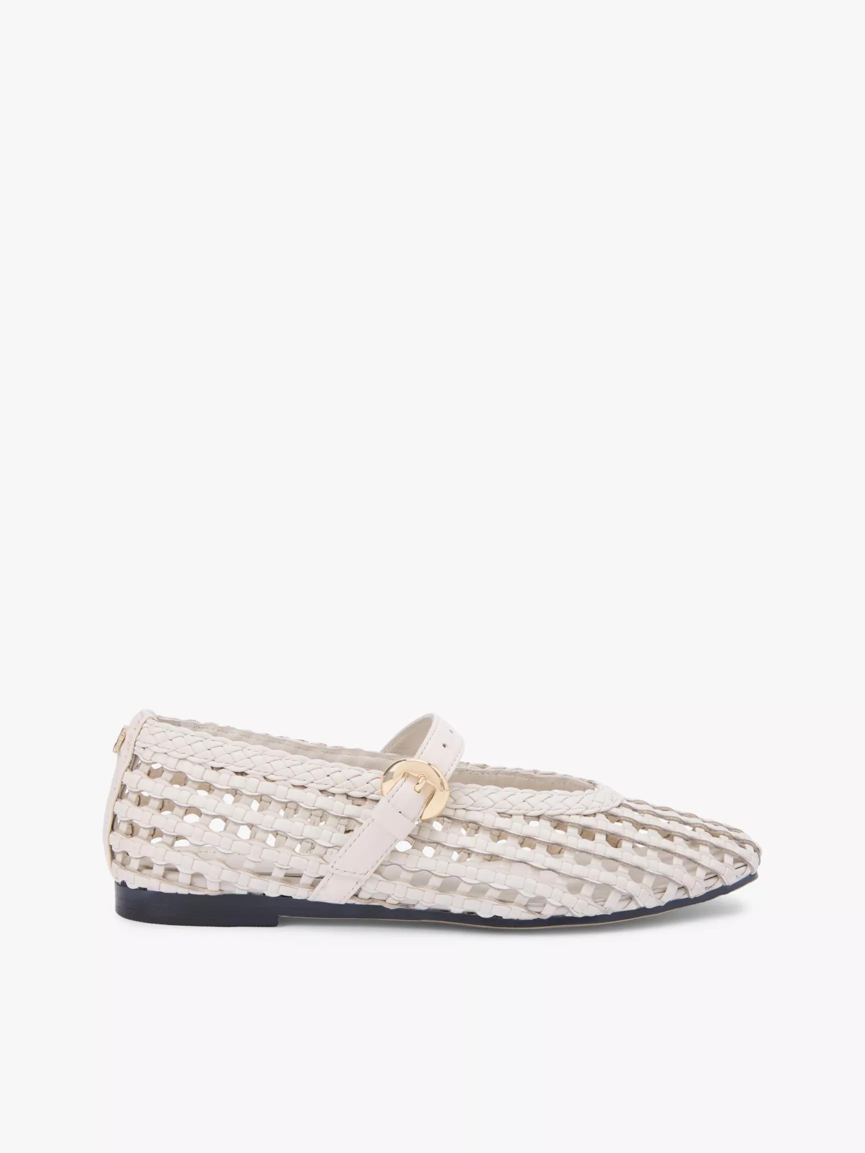 Woven Leather Mix Mary Jane Flat by TOMMY HILFIGER