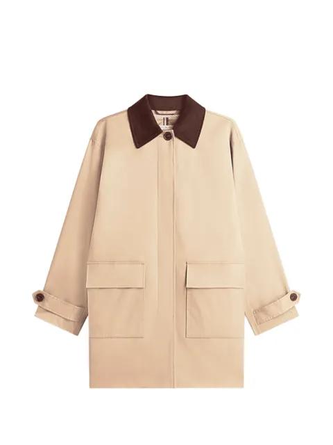 button pocket coat by TOMMY HILFIGER