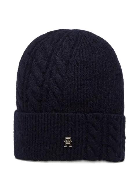 cable-knit beanie by TOMMY HILFIGER