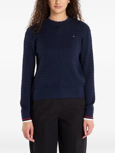 cable-knit jumper by TOMMY HILFIGER