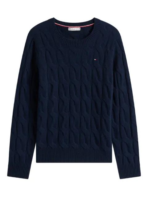 cable-knit sweater by TOMMY HILFIGER