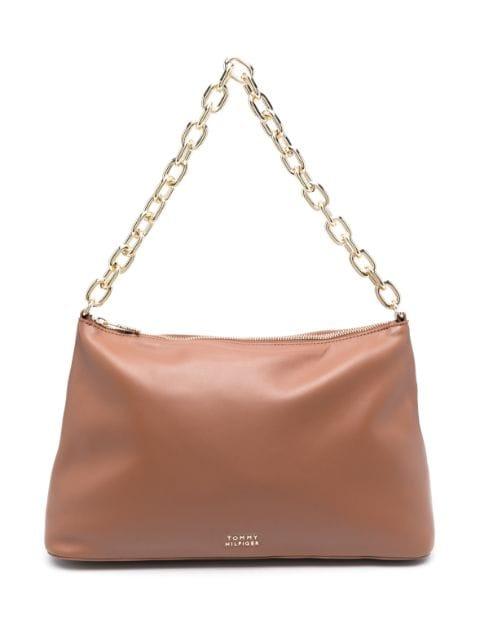 chain-link shoulder bag by TOMMY HILFIGER