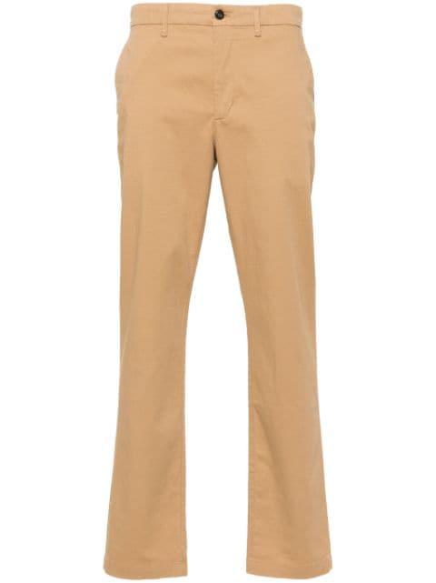 cotton-blend chino trousers by TOMMY HILFIGER
