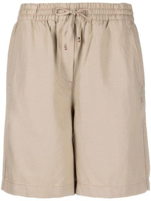 drawstring knee-length shorts by TOMMY HILFIGER