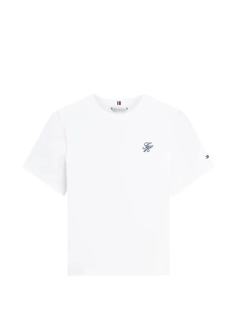 embroidered-logo T-shirt by TOMMY HILFIGER