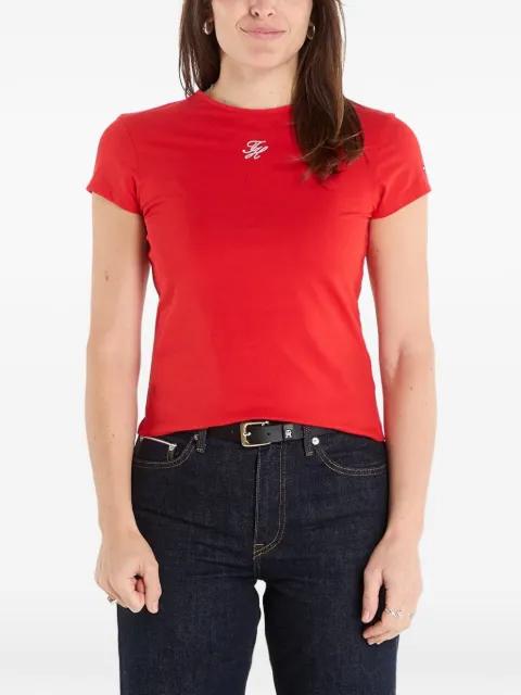 embroidered logo T-shirt by TOMMY HILFIGER