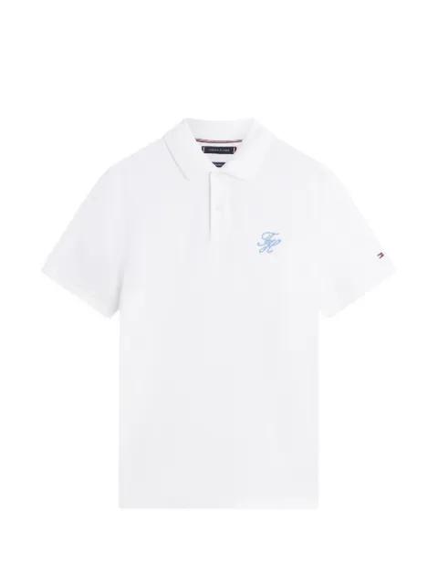 embroidered-logo polo shirt by TOMMY HILFIGER