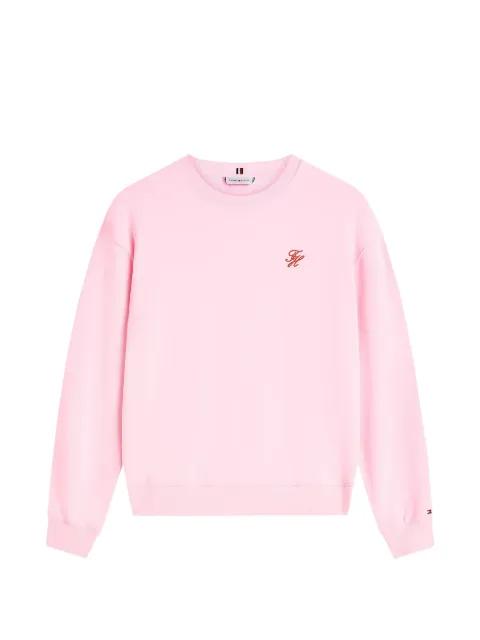 embroidered-logo sweatshirt by TOMMY HILFIGER