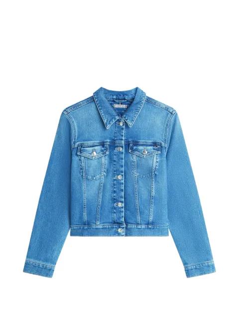 faded-wash denim jacket by TOMMY HILFIGER