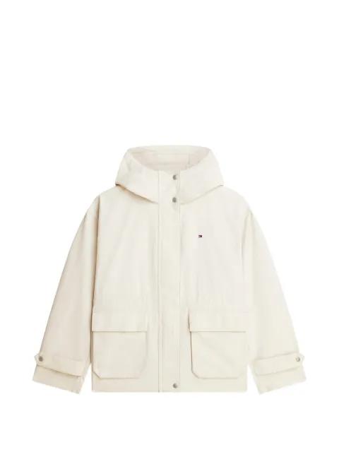 hoodied drawstring jacket by TOMMY HILFIGER