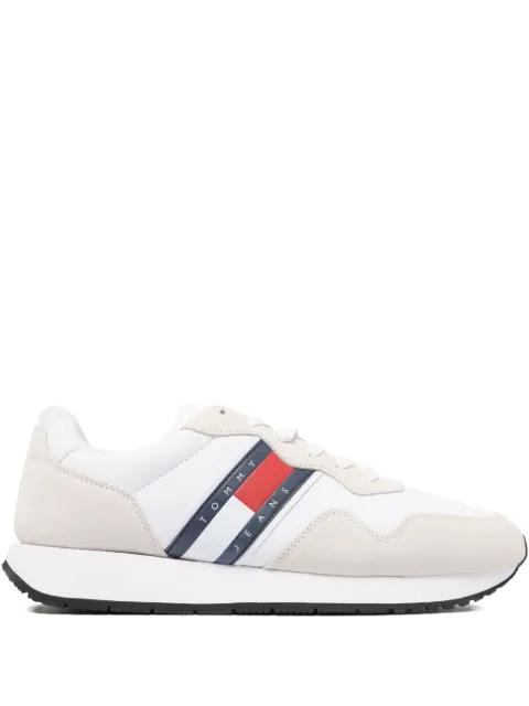 leather sneakers by TOMMY HILFIGER