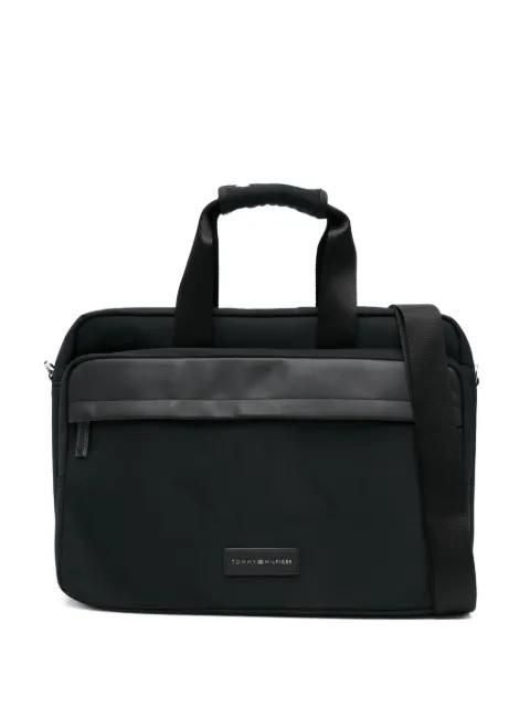 logo-detail briefcase by TOMMY HILFIGER