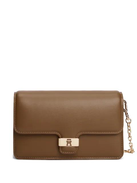logo-detail cltuch bag by TOMMY HILFIGER