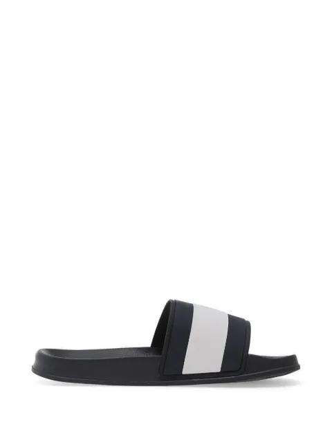 logo-embossed slides by TOMMY HILFIGER
