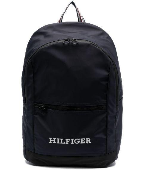logo-embroidered backpack by TOMMY HILFIGER