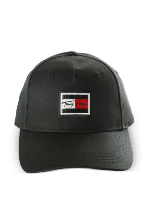 logo-embroidered baseball cap by TOMMY HILFIGER