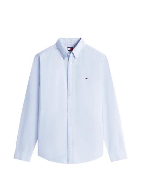 logo-embroidered button-down shirt by TOMMY HILFIGER