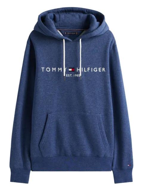 logo-embroidered hoodie by TOMMY HILFIGER
