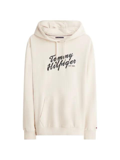 logo-embroidered hoodie by TOMMY HILFIGER
