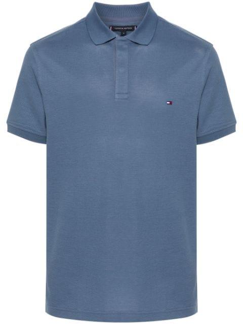 logo-embroidered polo shirt by TOMMY HILFIGER