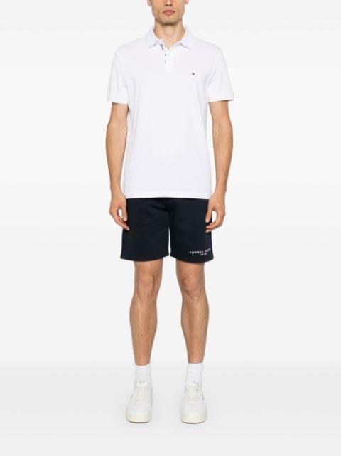 logo-embroidered polo shirt by TOMMY HILFIGER