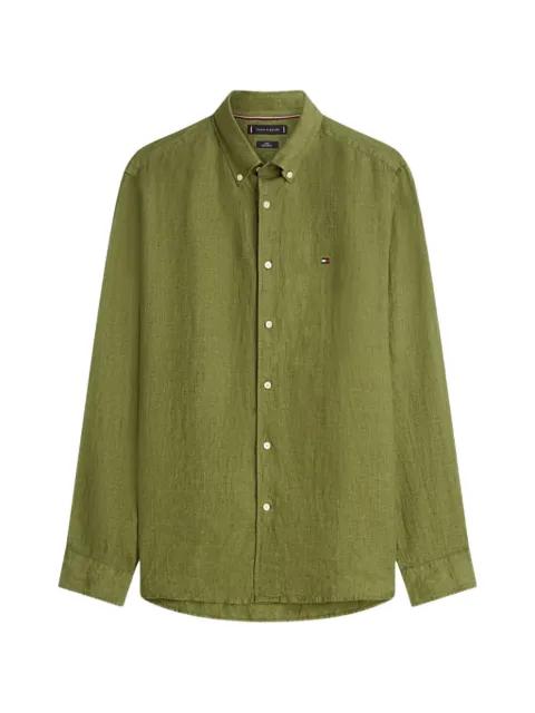 logo-embroidered shirt by TOMMY HILFIGER