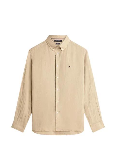 logo-embroidered shirt by TOMMY HILFIGER