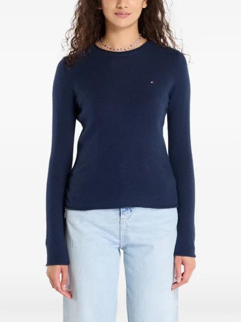logo-embroidered sweater by TOMMY HILFIGER