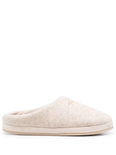 logo embroidery slippers by TOMMY HILFIGER