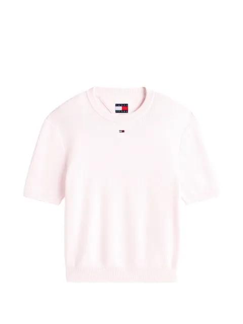 logo knitted T-shirt by TOMMY HILFIGER