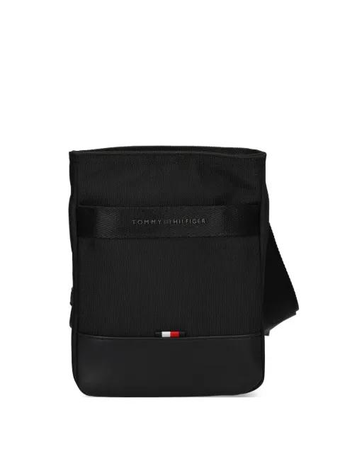 logo-lettering messenger bag by TOMMY HILFIGER
