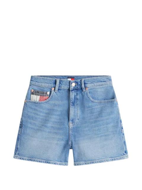 logo-patch denim shorts by TOMMY HILFIGER